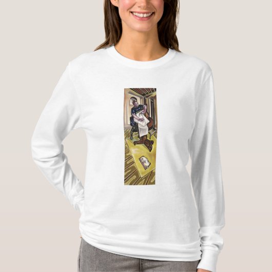 Het wassen, vóór 1921 t-shirt (Voorkant)