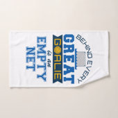 Het water achter elke grote Goalie is leeg net Handdoek (Handdoek)