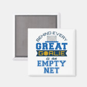 Het water achter elke grote Goalie is leeg net Magneet (Voorkant / Achterkant)