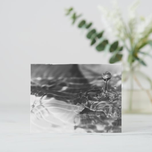 Het  water briefkaart (Staand voorkant)