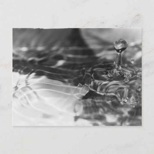 Het  water briefkaart (Voorkant)