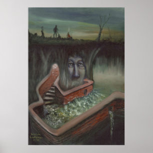 Het water en het Well - Poster