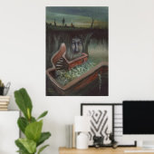 Het water en het Well - Poster (Thuiskantoor)