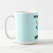 Het water geven kan het tuinieren ontwerp koffiemok (Links)