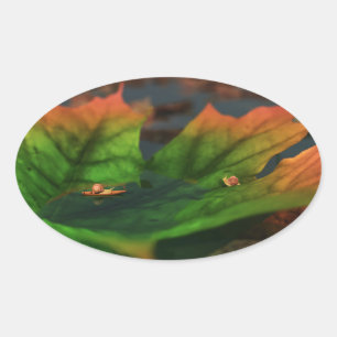 Het water is brede Sticker