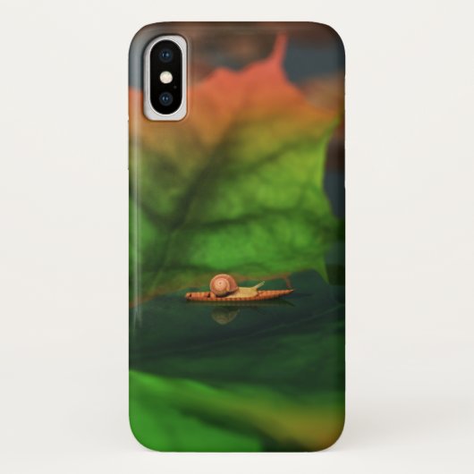 Het water is een brede iPhone case (Achterkant)