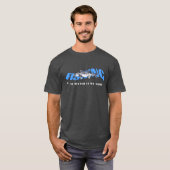 Het water is mijn terrein t-shirt (Voorkant volledig)