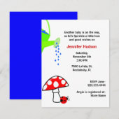 Het water kan de Baby sprinkleruitvinding van de d Kaart (Voorkant / Achterkant)