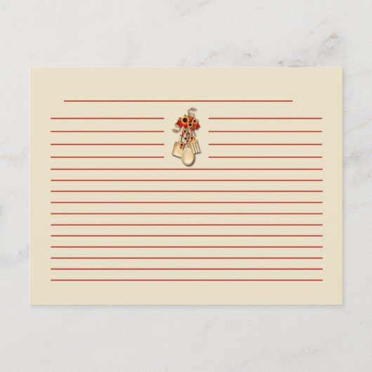 Het water kan keukengerei gebruiken om kaarten te  (Achterkant)