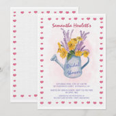 Het water kan nodiging tonen kaart (Voorkant / Achterkant)