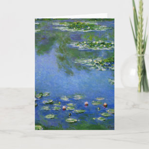Het Water Lillies van Monet Kaart