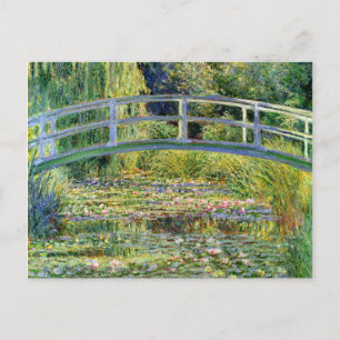 Het water-Lily Pond door Monet Fine Art Briefkaart