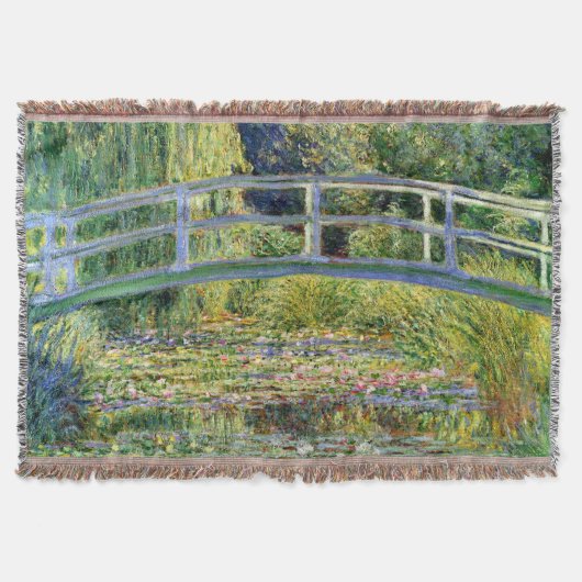 Het water-Lily Pond door Monet Fine Art Deken (Voorkant)