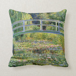 Het water-Lily Pond door Monet Fine Art Kussen