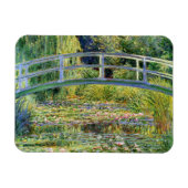 Het water-Lily Pond door Monet Fine Art Magneet (Horizontaal)