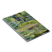 Het water-Lily Pond door Monet Fine Art Notitieboek (Rechterzijde)