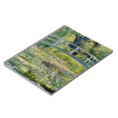 Het water-Lily Pond door Monet Fine Art Notitieboek (Linkerzijde)