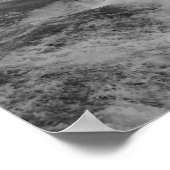 Het water stroomt poster (Hoek)