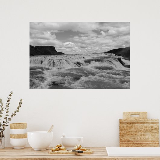 Het water stroomt poster (Keuken)