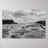 Het water stroomt poster (Voorkant)