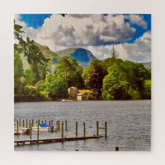 Het water van Derwent in Cumbria Legpuzzel (Verticaal)