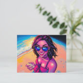 Het water ziet er goed uit briefkaart (Staand voorkant)