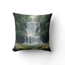 Het waterval landschap