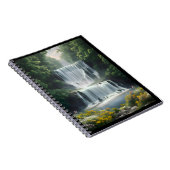 Het waterval landschap notitieboek (Rechterzijde)