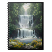 Het waterval landschap notitieboek (Voorkant)