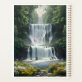 Het waterval landschap planner (Achterkant)