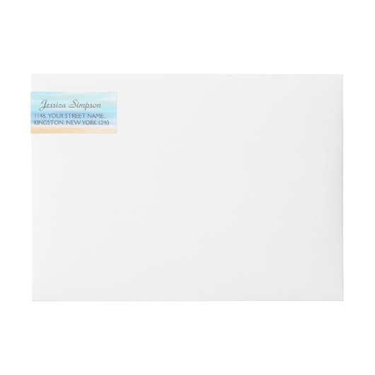 Het Waterverf Beach Wedding Collectie (Voorkant)