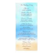 Het Waterverf Beach Wedding Collectie - Programma (Achterkant)