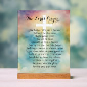 Het Waterverf Kruis van het Onze Vader Acryl Bord (Neutraal)