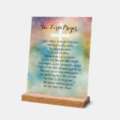 Het Waterverf Kruis van het Onze Vader Acryl Bord (Hoek)