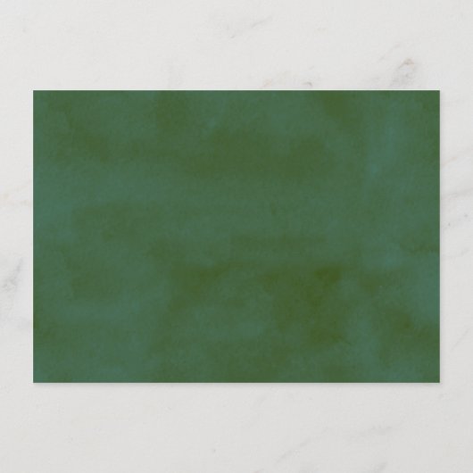 Het Waterverf Pine Tree Forest Wedding Collectie Advieskaart (Achterkant)