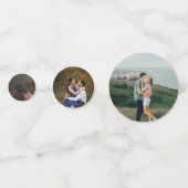 Het Waterverf Pine Tree Forest Wedding Collectie Confetti (Voorkanten)