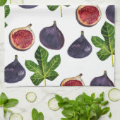 Het Waterverf schilderen van herfst Cijfers Theedoek (Gevouwen)