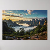 Het web over de bergen poster (Voorkant)