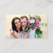 Het Web QR van de details van het calligrafiehuwel Informatiekaartje (Achterkant)