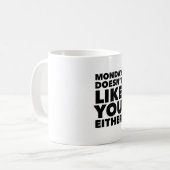 Het wederzijdse gevoel van de feeling koffiemok (Voorkant links)
