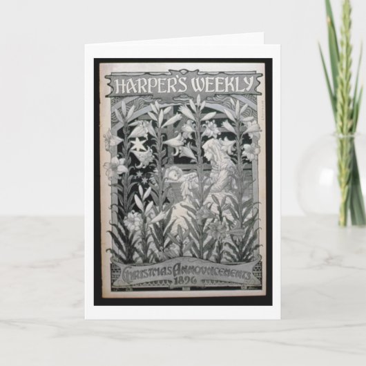 Het "weekblad van Harper", Aankondigingen 1896 van (Voorkant)