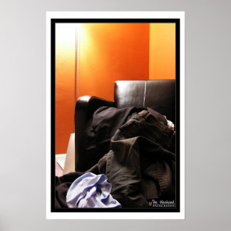 Het weekeinde poster