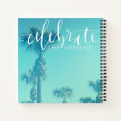 Het weekeinde vieren notitieboek (Achterkant)