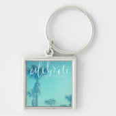 Het weekeinde vieren sleutelhanger (Voorkant)