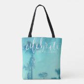 Het weekeinde vieren tote bag (Achterkant)