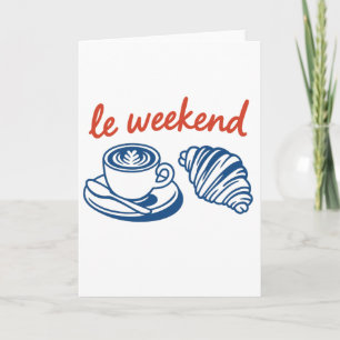 het weekend Frans Kaart