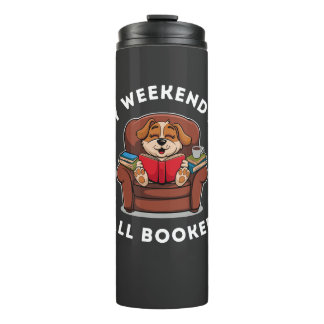 Het weekend is helemaal volgeboekt! - voor honden thermosbeker