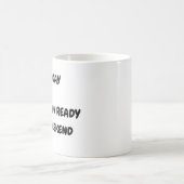 Het weekend is zo ver weg koffiemok (Center)