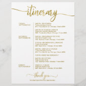 Het Weekend van de bruiloft Welkome Reisroute Eenv (Achterkant)