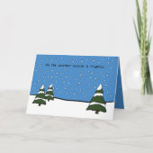 Het weer buiten is vreselijke Kaart (Voorkant)